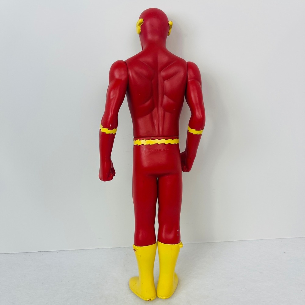 DC Comics The Flash Action Figure 12 Inch Justice League Red Yellow 1999 Good - Picture 7 of 10